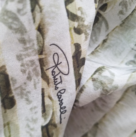 Roberto Cavalli Scarf 100% Silk - Picture 2 of 6